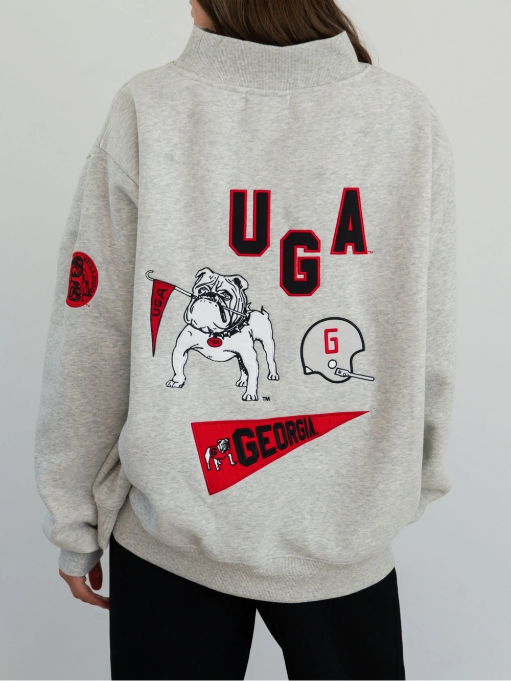 Parke UGA Mockneck Sweatshirt L/XL